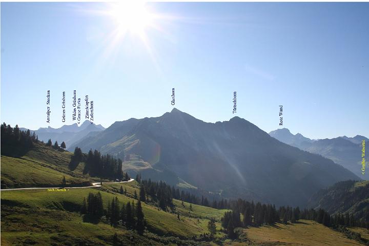 Bergwanderung auf den Hohen Freschen